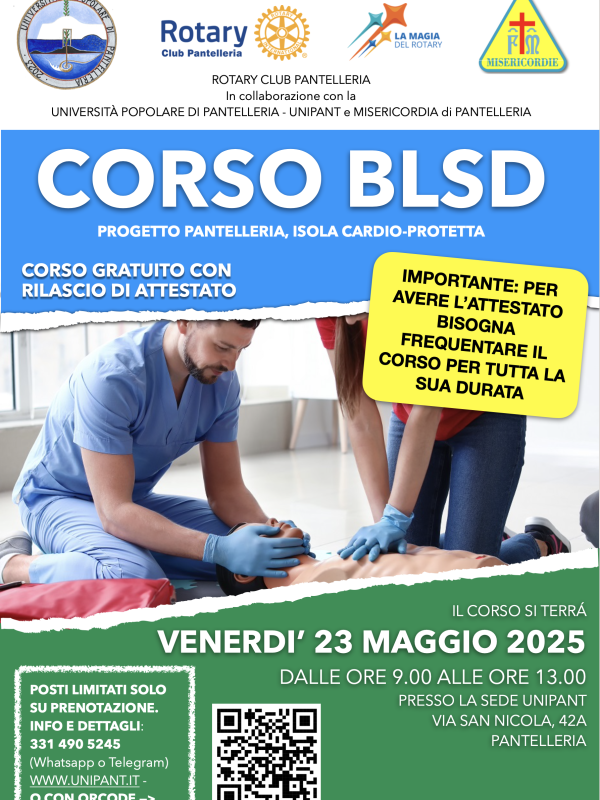 Locandina Corso BLSD